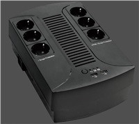 EUROCASE UPS EA200PLUS EVO2 850VA line interactive,4x CZ zásuvka,RJ11,USB dáta (EA200PLUS-850VA-EVO)