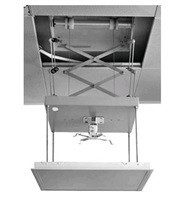 REFLECTA stropný držiak CAELOS 200 nastaviteľný 49-200cm (rozm.45x45x30cm,max.18kg,biely) (PR23045)