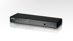 Aten 16-port OverNet Cat5 KVM PS/2 + USB,OSD,rack (KH-1516Ai)