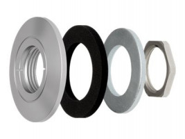 AXIS F8212 Trim Ring - Krúžok pre uzamknutie šošoviek fotoaparátu - pre AXIS F1005-E,F1035-E,P1214-E,(TD3509657)