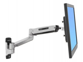 Ergotron LX Sit-Stand Wall Mount LCD Arm-Montážna súprava (nástenný držiak, montážne základňa, VESA (TD2648619)