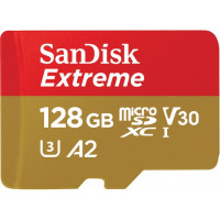 SanDisk Extreme microSDXC 128GB 160MB/s + adaptér SDSQXA1-128G-GN6MA