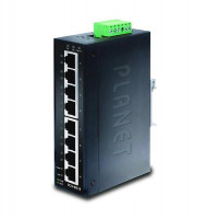PLANET 8-Port 10/100/1000T Industrial Gigabit Ethernet