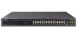 PLANET 24-Port Layer 2 Managed Gigabit Ethernet Switch +