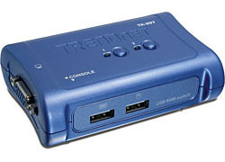 TRENDnet 2 PORT USB KVM SWITCH sada (TK-207K)