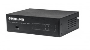 Intellinet Prepínač 8-portový Gigabit Ethernet PoE + 60W Desktop