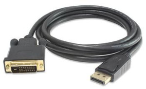 PremiumCord DisplayPort na DVI kábel 3m M/M (kportadk02-03)