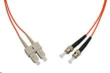 Optický patch kabel duplex LC-SC 50/125 MM 1m OM3 (70235113)