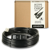 AXAGON USB2.0 aktívny prodlužka/repeater kábel 5m (ADR-205)