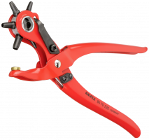 KNIPEX Revolving Punch Pliers red 220 mm
