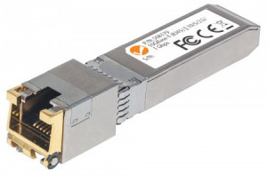 10 Gigabit Copper SFP+ Transceiver Module - 10GBase-T (RJ45) Port - 30 m (98 ft.) - up to 10 Gbps Data-Transfer Rate wit