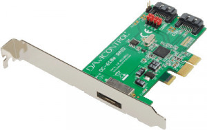 Dawicontrol PCI karta DC-610e RAID 2-kanálový SATA3 6G eSata Ret