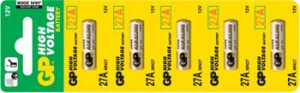 Alkalická Baterie GP 27A (5ks) (1021002715)