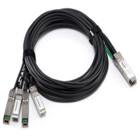 Cable Dell QSFP + to 4 x 10GbE SFP + 3m