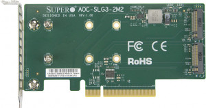 SUPERMICRO  AOC-SLG3-2M2-O