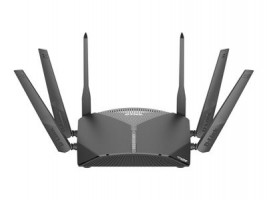 Bezdrôtový smerovač D-Link DIR-3060 Tri-band (2,4 GHz/5 GHz/5 GHz) Gigabit Ethernet Black