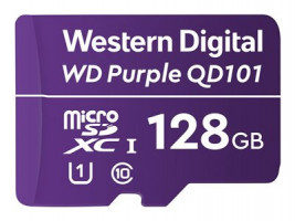 Western digitálny WD fialová SC QD101 memory card 128 GB microSDXC Class 10