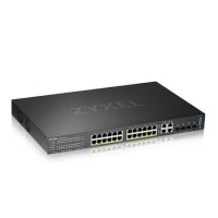 ZyXEL Switch 19"28x GE GS2220-28HP 24port + 4xSFP/RJ45M