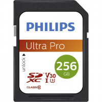 Karta Philips SDXC 256 GB, trieda 10 UHS-I U3 V30 A1