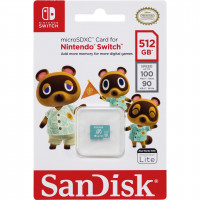 SanDisk MicroSDXC 100 MB 512 GB Nintendo SDSQXAO-512G-GNCZN