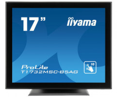 iiyama ProLite T1732MSC-B5AG, 43.2 cm (17" ), Čierny dotykový monitor