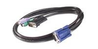 APC KVM PS/2 kábel - 6 ft (1.8 m) (AP5250)