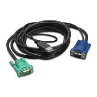 APC Integrated LCD KVM USB kábel - 12 ft (3m) (AP5822)