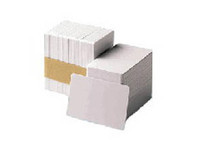 Zebra Premier PVC bielej karty, 30mil, magnetický prúžok (500 kariet)