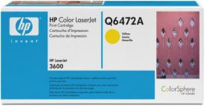 HP color toner, Q6472A, žltý CLJ 3600 originál