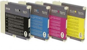 cartridge Epson C13T617100-black-originálná B500DN (High Capacity)