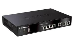 Bezdrôtový prepínač D-Link DWC-1000 4xGLAN, 6-24AP