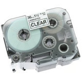 páska Brother TZ-263-36mm x 8m-biela/modrý text-laminovaná-kompatibilná (TZE-263)