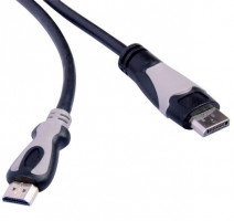 Wiretek Kabel DisplayPort na HDMI M/M 1m
