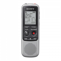 Sony digitálny diktafón ICD-BX140, strieborný, 4GB