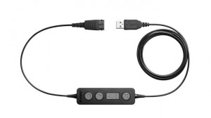 Jabra Link 260, USB aktivátor QD na USB, Plug & Play