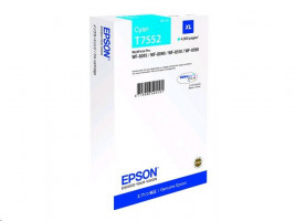 Epson T7552-Veľkosť XL-azúrová-originál-atramentová cartridge