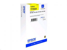 Epson T7554-Veľkosť XL-žltá-originál-atramentová cartridge
