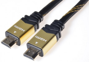 Kábel PremiumCord GOLD HDMI High Speed + Ethernet, pozlátené konektory, 1,5m