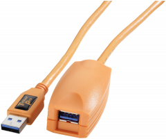 Tether Tools TetherPro USB 3.0 Active Extension 5 m,oranžová