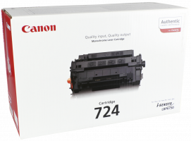 Canon toner CRG-724/LBP-6750/6 000 stran/Černý