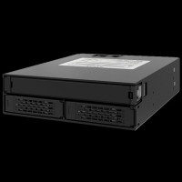 IcyDock MB994IPO-3SB rámček pre maximálne dve 2.5" disky a jednu Slim 5.25&quot optickú mechaniku