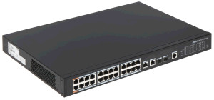 Dahua Europe PFS4226-24ET-360 network switch Managed L2 Fast Ethernet (10/100) Black 1U Power over Ethernet (PoE)