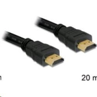 Delock kábel vysokorýchlostné HDMI s Ethernetom - HDMI A samec&gt; HDMI A samec,20 m (83452)