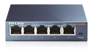 5-gigabitový stolný prepínač TP-Link TL-SG105