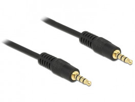 Delock káblový stereofónny konektor 3,5 mm 4 pin (M)> (M), 2 m (83436)