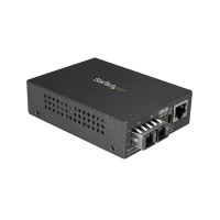 StarTech.com MCMGBSCMM055 1000Mbit/s 850nm Vícevidové Čierna konvertor sieťovej kabeláže