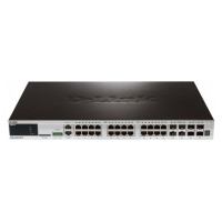 D-Link DGS-3420-28TC xStack 24-port 10/100/1000 Layer 2+ Stackable Managed Gigabit Switch including 4-port Combo 1000B