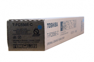 Toshiba Toner T-FC556EC Cyan, azúrová