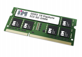 Inteligentná paměť 16 GB ECC DDR3-1600 SO-DIMM SDRAM PFCOUE-1600CB0-16G-A8R