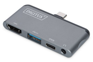 Digitus USB-C mobilná dokovacia stanica Tablet 4-portová dokovacia stanica